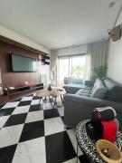 Super 3-bedroom living room with view of Prestigia Golf Pools