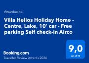 Villa Helios Holiday Home - Centre, Lake, 10 car - Free parking Self check-in Airco