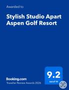 Stylish Studio Apart Aspen Golf Resort