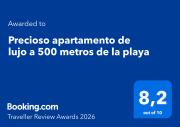 Precioso apartamento de lujo a 500 metros de la playa