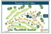 Kapalua Golf Villas Large Bedrooms KBM Resorts 3 Units 4 Bedrooms ML-2282