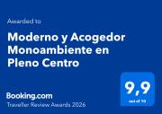 Moderno y Acogedor Monoambiente en Pleno Centro
