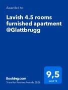 Lavish 4.5 rooms furnished apartment @Glattbrugg
