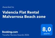 Valencia Flat Rental Malvarrosa Beach zone