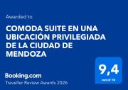 COMODA SUITE EN UNA UBICACIÓN PRIVILEGIADA DE LA CIUDAD DE MENDOZA