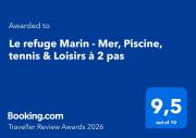 Le refuge Marin - Mer, Piscine, tennis & Loisirs à 2 pas