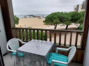 Studio balcon vue mer- Face plage des Minimes- La Rochelle