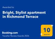 Bright, Stylist apartment in Richmond Terrace