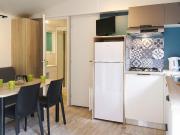 Mobil-home confortable avec terrasse à Séez, 2 chambres - API-1-52-872