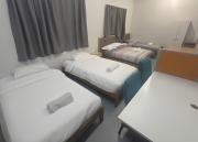 2 Double Beds, 3 Single Beds, and 2 Sofa Beds Serviced Studio