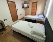 Apartamento Luxo, 1 suíte, sala e cozinha