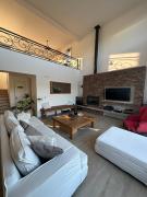 house by the river, with own mooring and private beach