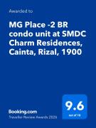 MG Place -2 BR condo unit at SMDC Charm Residences, Cainta, Rizal, 1900