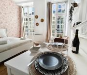 Studio lumineux, rénové, cœur historique Nantes