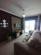 Apt com vista mar, decorado e muito confortável