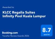 KLCC Regalia Suites Infinity Pool Kuala Lumpur