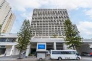 Ocean-view hotel room on Level 17 in central Surfers Paradise