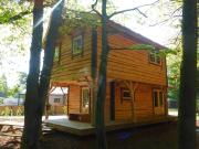 Boshuis Dora met Escapespel op recreatiepark dn Mastendol