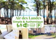 Entre plage et Landes Mobil home à Capbreton, 4 to 6px Internet haut débit CLA VIEconciergerie