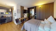 CROWN LIVING Basic Studios Dornbirn - Zentrale Studios mit WLAN, kostenloser Parkplatz, Self Check-in, ideal für Feriengäste und Geschäftsreisende