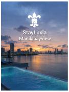 STAYLUXIA BOUTIQUE HOTEL MANILABAYVIEW - 1-5 BR Luxury and Superior Condos with, Balcony, Pool, Netflix & Gym- Housekeeping Available -