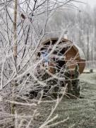 Gawra Nad Jeziorem - całoroczne domki nad jeziorem z balią, jacuzzi i sauną, Kaszuby
