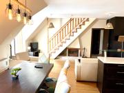 Dreaming apartment with tree Mountain view