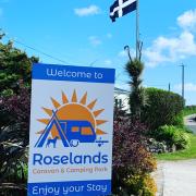 Roselands caravan park, Nr Lands End, Cornwall