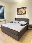 Uniklinikum & Messe Essen M&S Apartment mit Balkon