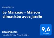 Le Marceau - Maison climatisée avec jardin