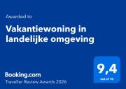 Vakantiewoning in landelijke omgeving