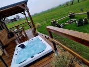 Tiny housse serenity avec jacuzzi et piscine