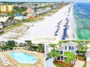 Steps to Pvt beach , Beach ramp, 2 pools, Sleeps 18 - Lazy Marlin