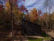 Chalet architectural - spa éco, filet et lac