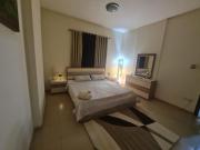Apartment tow bath tow room and living room
