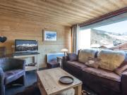 Appartement 6-8 pers, bord de piste, poêle, garage - FR-1-304-102