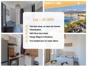 FRGK Historic 1BR Apartment Walk to Palais UltraFast Wi-Fi Central Cannes