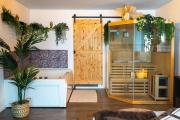 Wellness Suite mit Whirlpool und Sauna