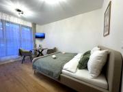 Olive City Studio with kitchen