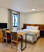 Flat no M. Times Square, em Moema c vaga