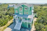 Dog-friendly ocean- & sound-view home with private pool, hot tub, & central AC