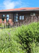 Casa refúgio na Vila Tekohá vista acima das nuvens