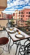 Appartement Haut Standing 2 Chambres avec 2 Terrasses au Centre Gueliz Marrakech