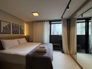 Studio Espaçoso no Batel | Condominio Completo