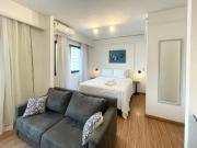 Flat luxo Hotel M. Privilege, com vaga, andar alto