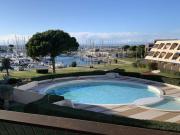 Studio cabine avec parking et climatisation à Port Camargue - FR-1-731-113