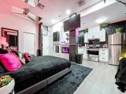 Sultry Studio with Private Backyard and Fireplace in Tampa