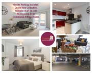 Sleek Apartment in Town Centre with WiFi & Parking