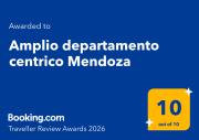 Amplio departamento centrico Mendoza