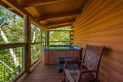 Charming Log Cabin Sleeps 8 Hot Tub Arcade Views